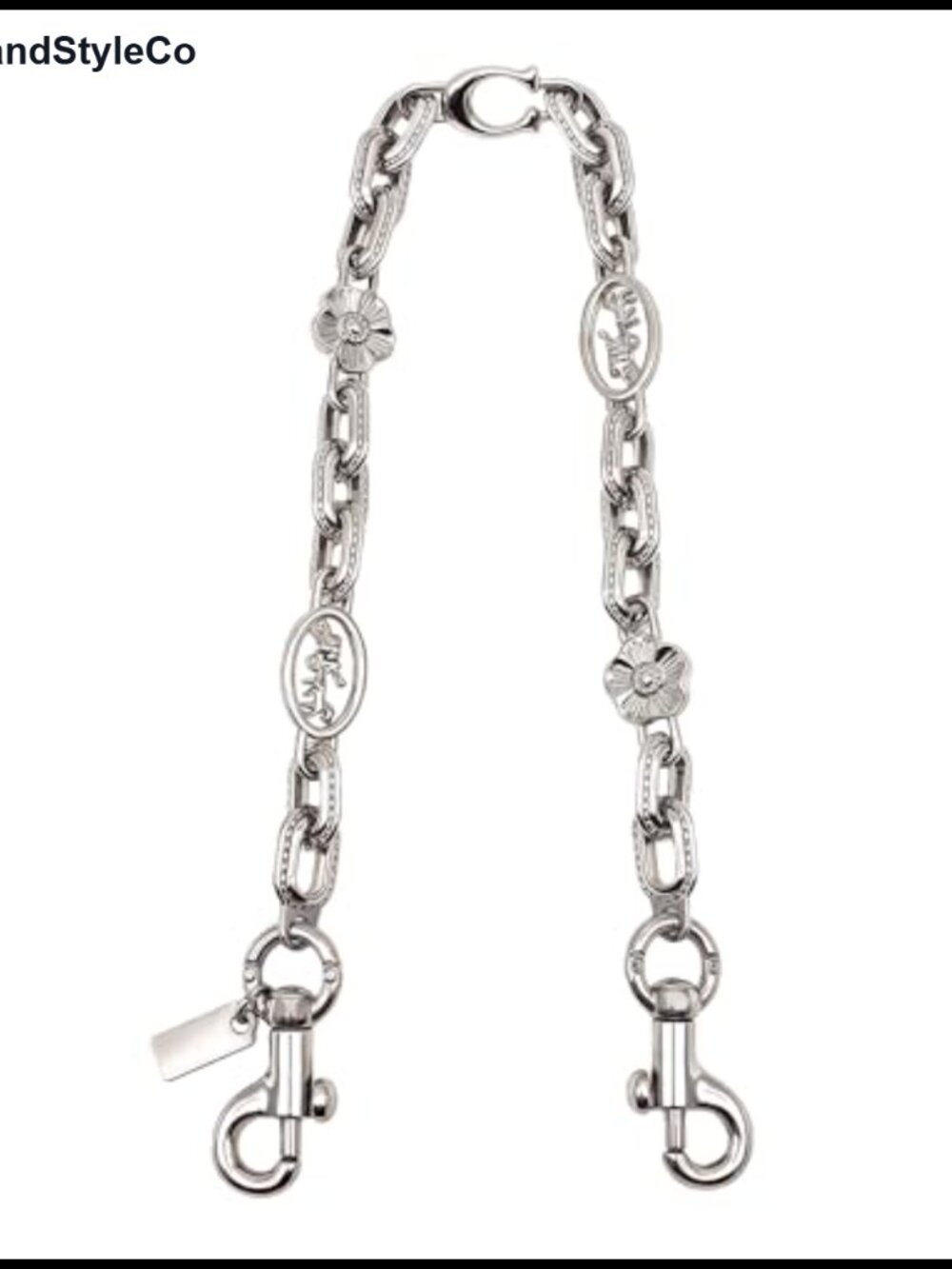 Metal Bag Chain Charm Handbag Wallet Extender Clips Geometric